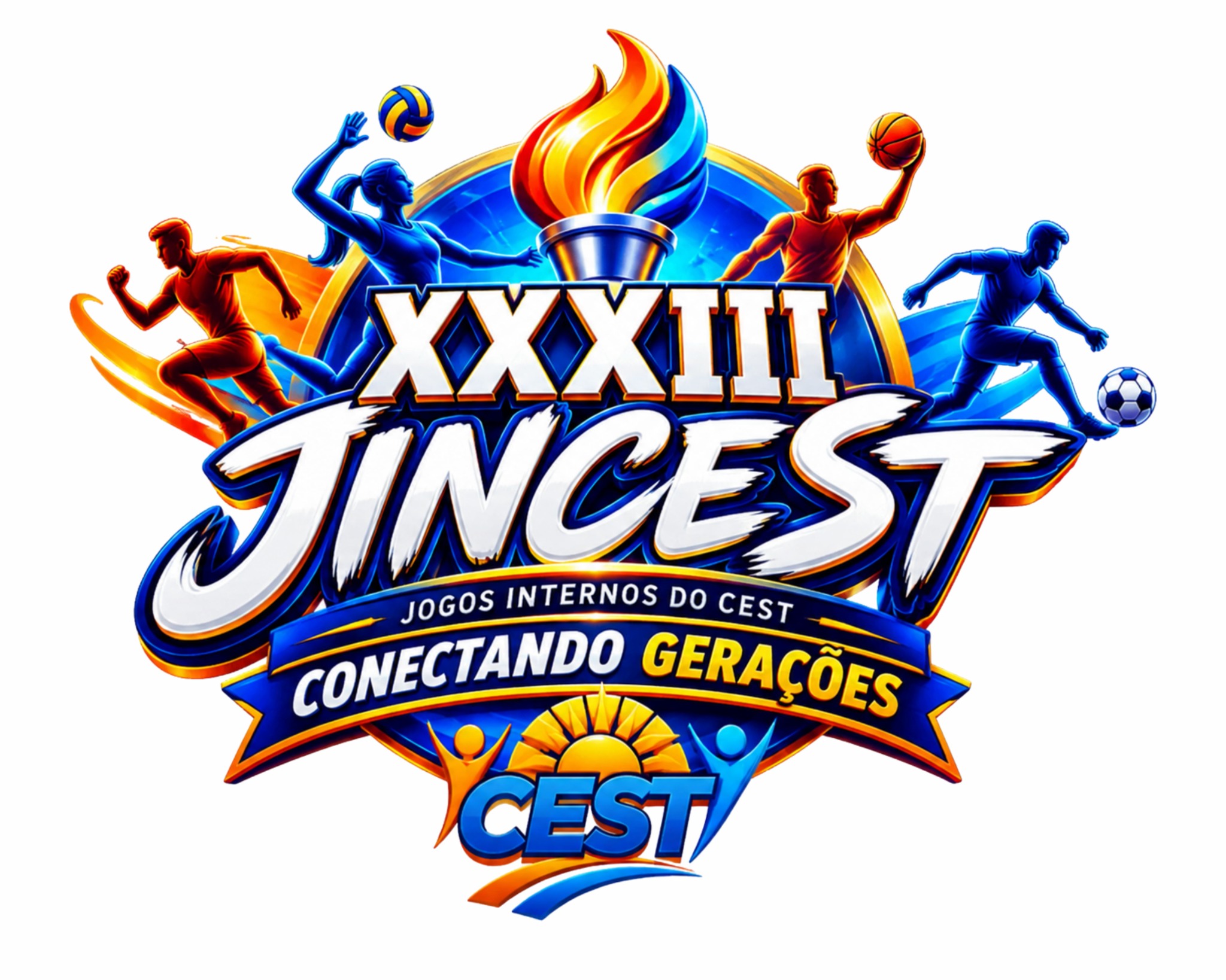 XXXIII JINCEST — Jogos Internos do CEST — Conectando Gerações